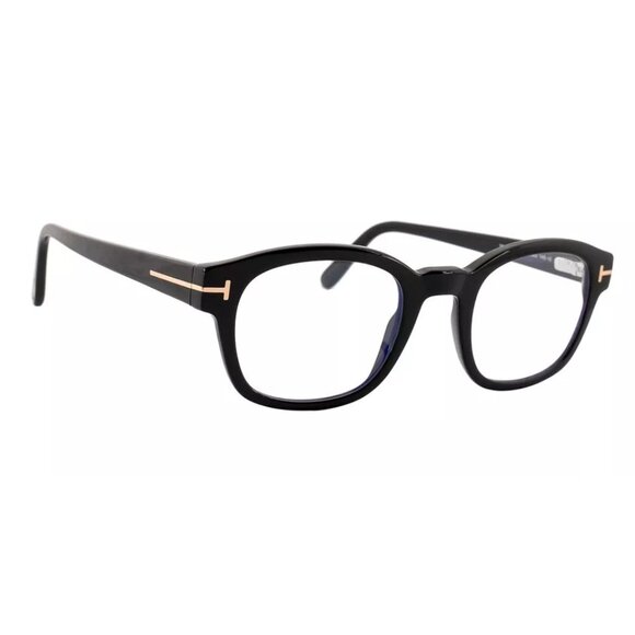 Tom Ford FT5808-B 001 49 Square Eyeglasses - Picture 3 of 5